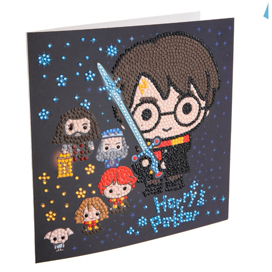 "Harry Potter Family" Harry Potter Crystal Art Card Front