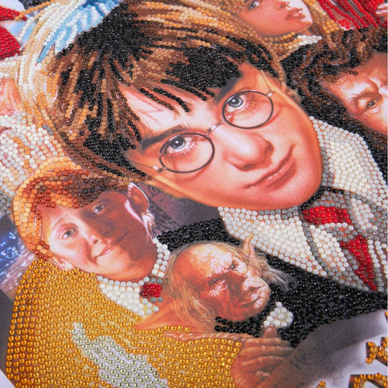 "Harry Potter" Harry Potter Crystal Art Scroll Close Up