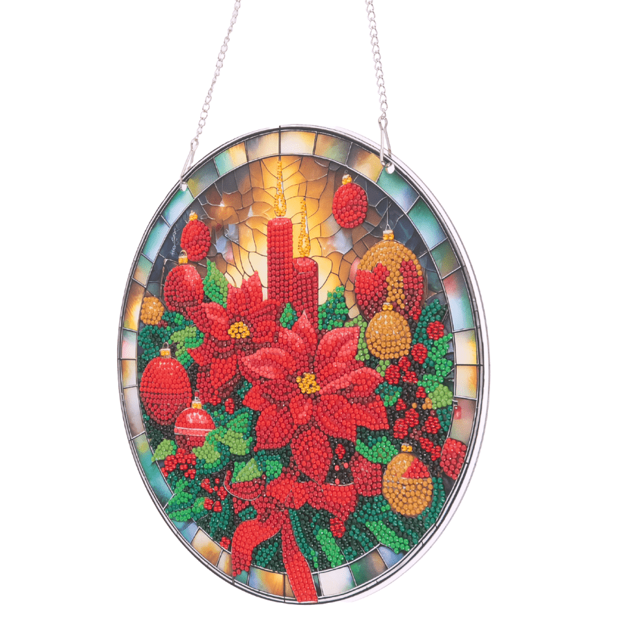 Holy Night Crystal Art Hanging Decoration angle