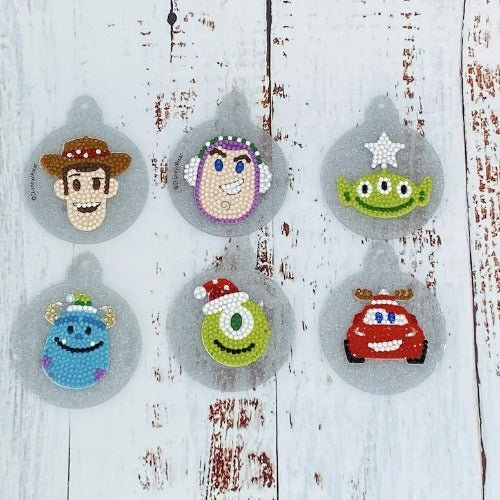 CAD-DNY01: Set of 6 Disney Pixar Hanging Decorations