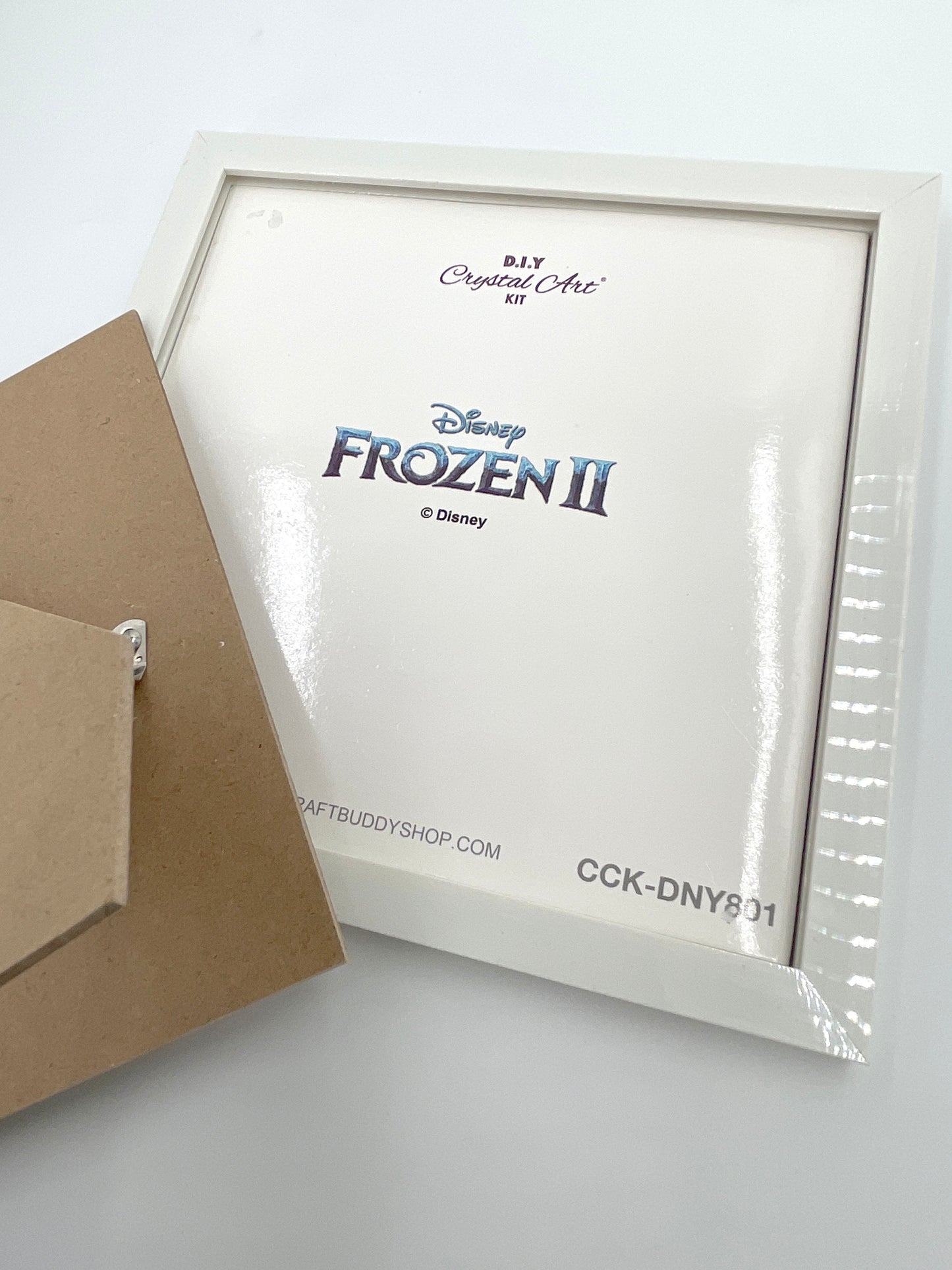 Crystal Art Card Frame - White
