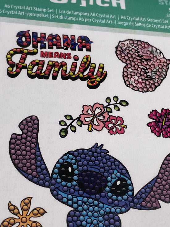 "Stitch" Crystal Art A6 Stamp Set