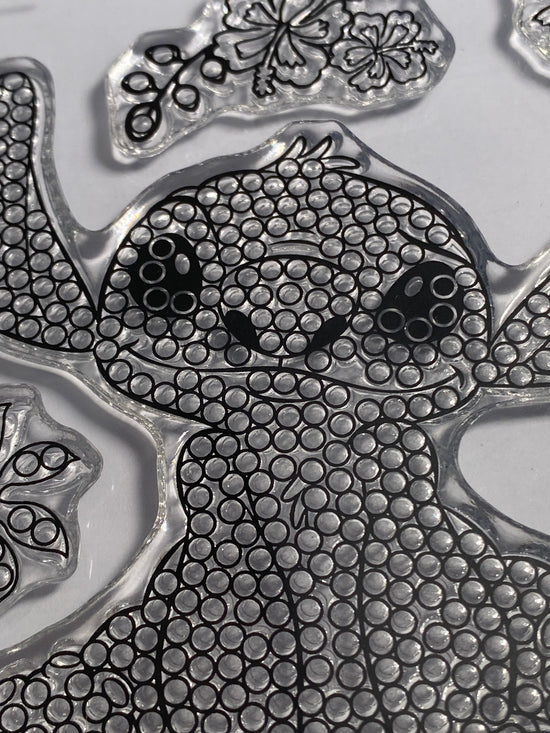 "Stitch" Crystal Art A6 Stamp Set