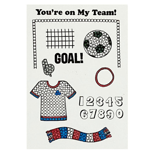 It_s A Goal Crystal Art A6 Stamp Set 3