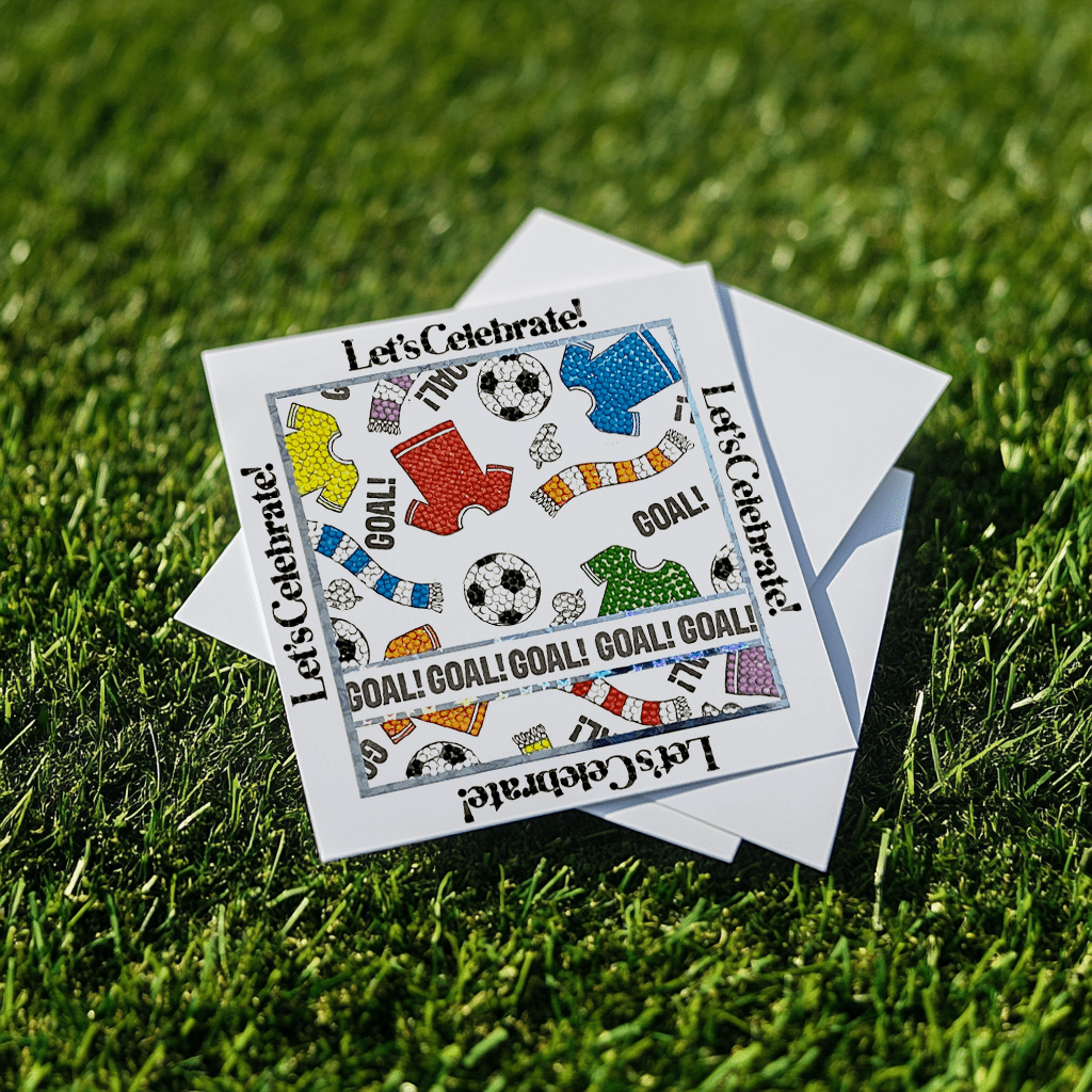 "It's A Goal!" Crystal Art A6 Stamp Set