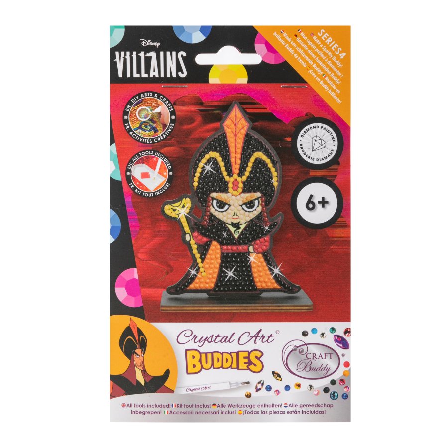 Jafar Crystal Art Buddies Disney Villains Series4 2