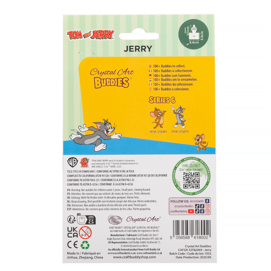 Jerry Crystal Art Buddies Series 6 packback