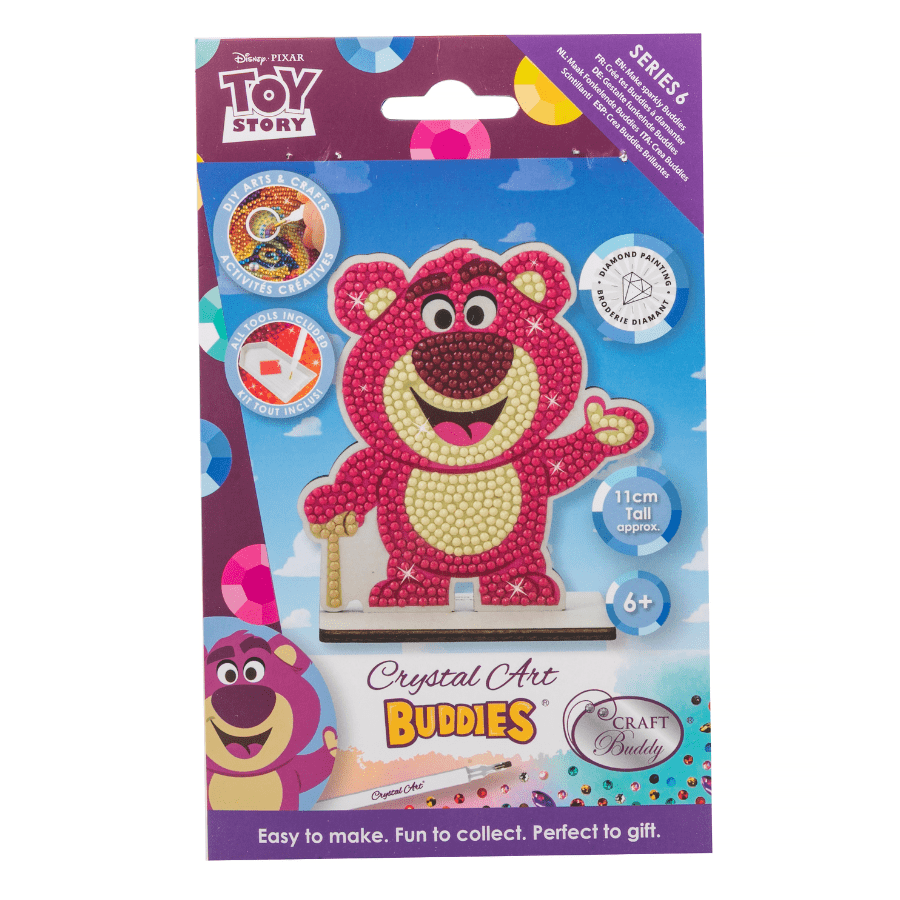 Lotso Crystal Art Buddies Toy Story Series 6 pack