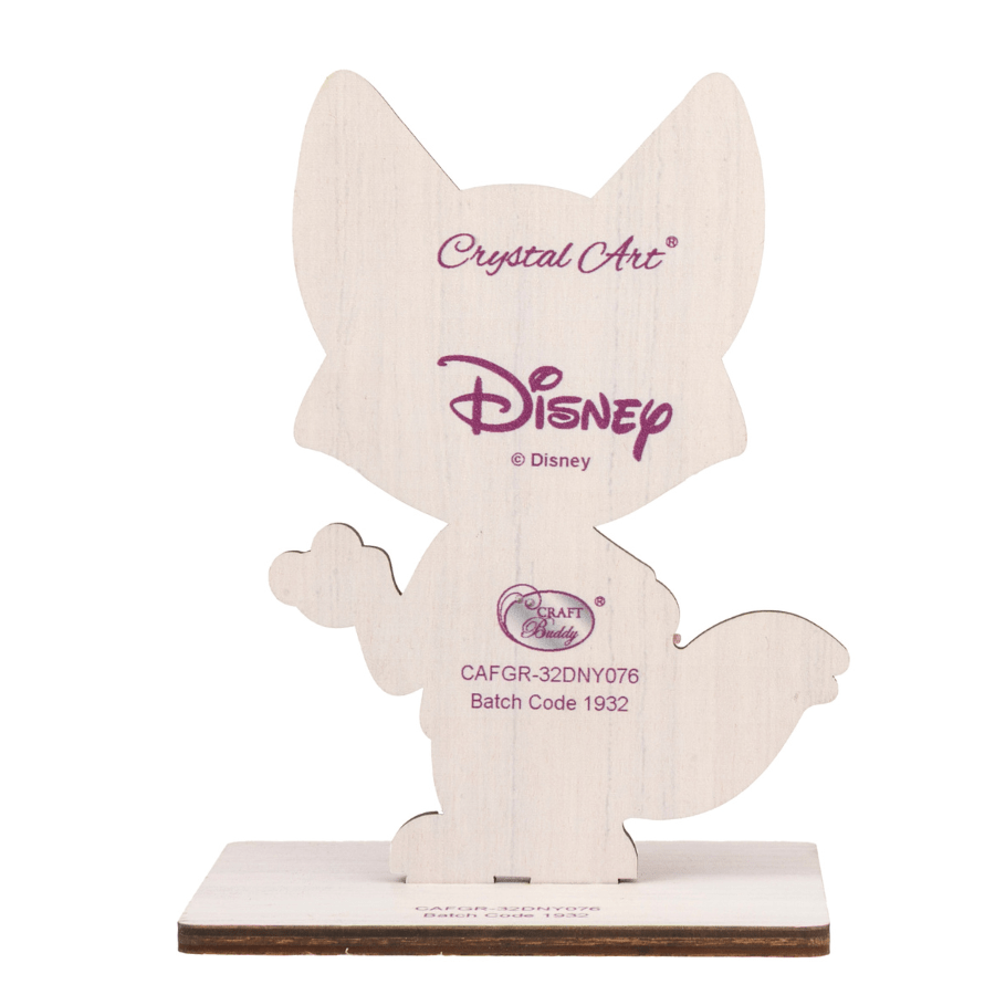 Nick Wilde Crystal Art Buddies Zootopia Series 6 back