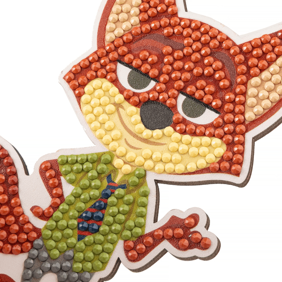 Nick Wilde Crystal Art Buddies Zootopia Series 6 gems