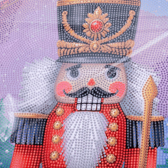 Nutcracker Crystal Art Scroll Kit 40x50cm template