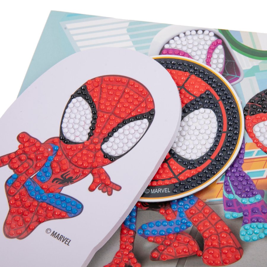 Spiderman Crystal Art Mega Activity Set Disney 10