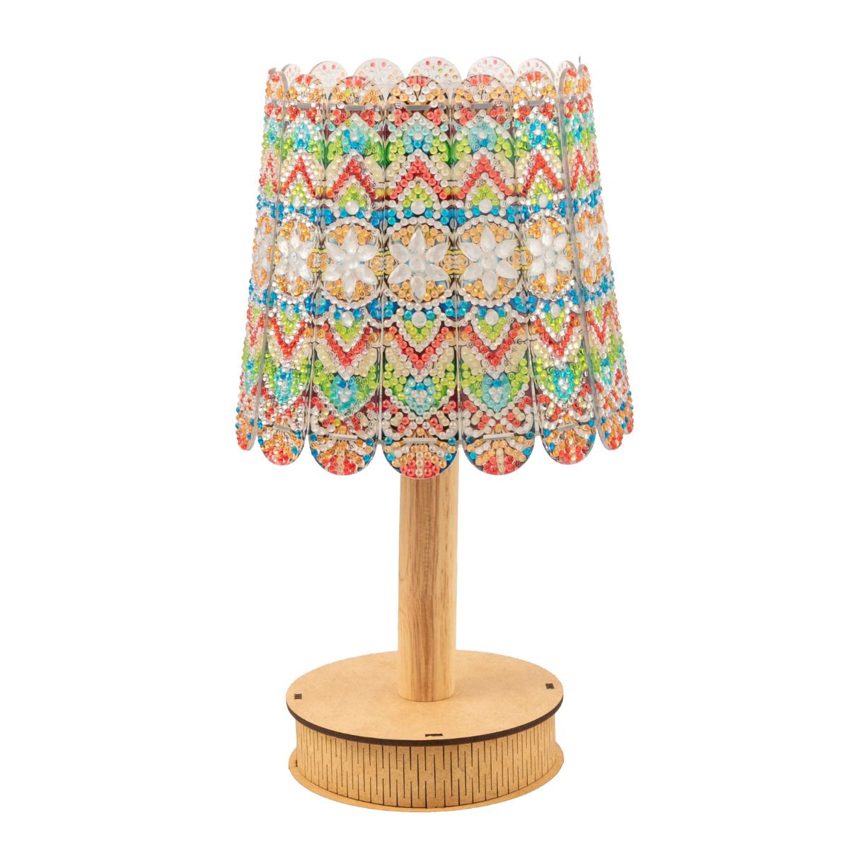 Sunburst mosaic diamond art lamp