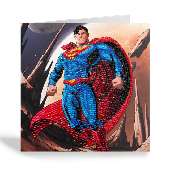 Superman DC Comics Crystal Art Card 5