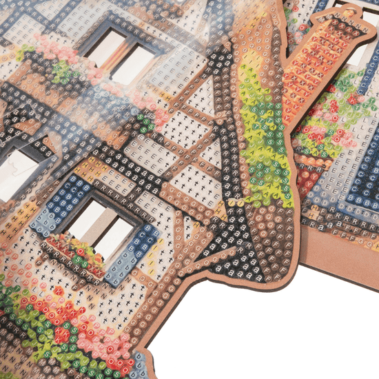 Thatched Trio Crystal Art 3D Buildable Scene Kit