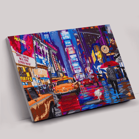 "Times Square" Crystal Art Kit 40x50cm