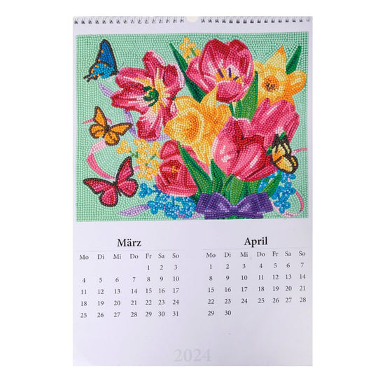 Crystal Art Calendar 2024