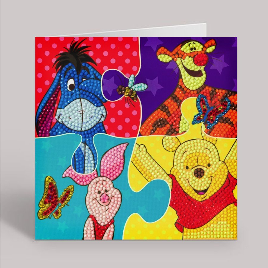 "Disney" Crystal Art Card Set Set of 8