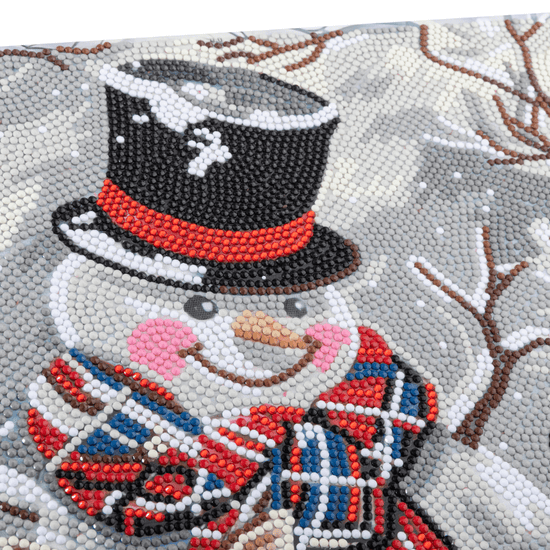 Winter Crystal Art Canvas Duo Kit 40x40cm 2