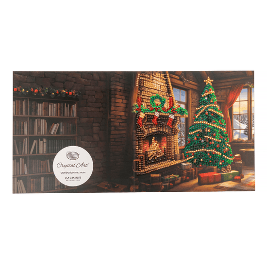 Christmas Crystal Art Collection 18x18cm Card Kit x 8