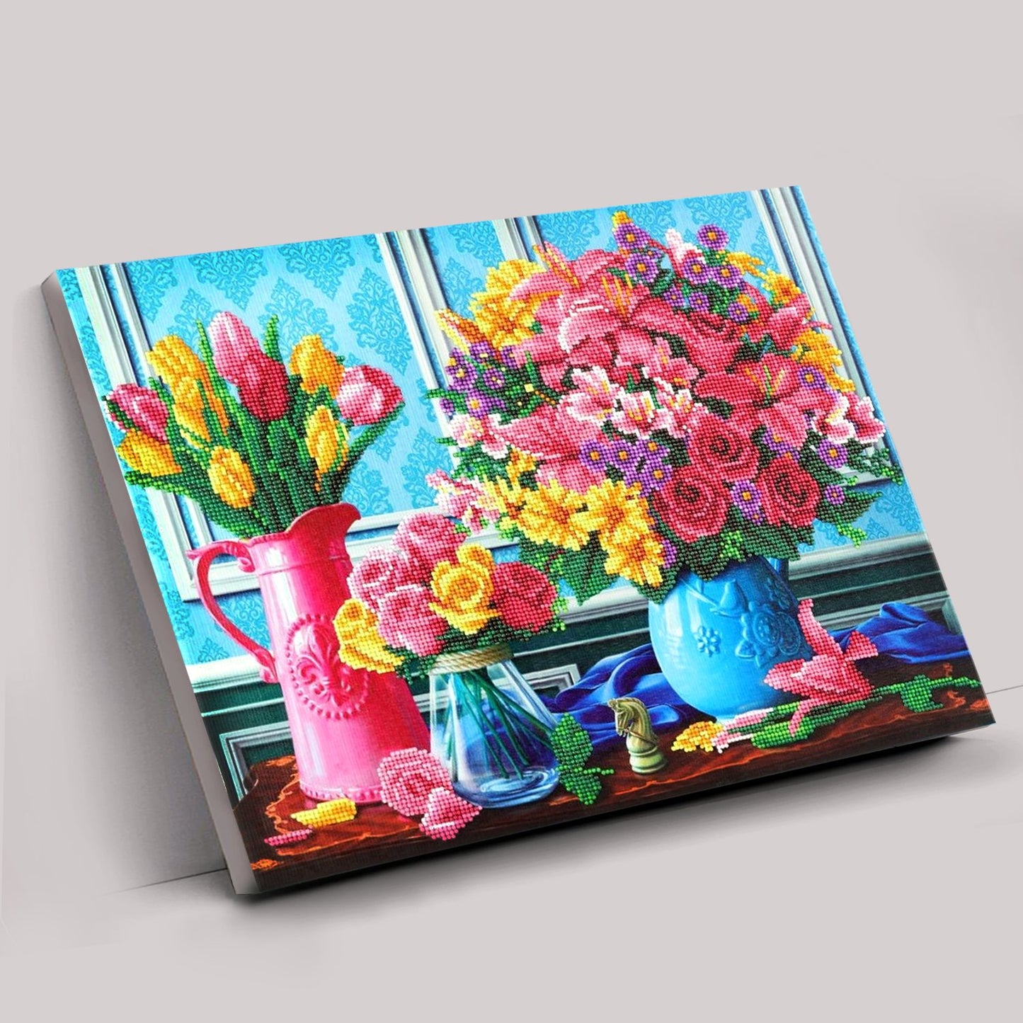 "Beautiful Blooms" Crystal Art Kit 40x50cm