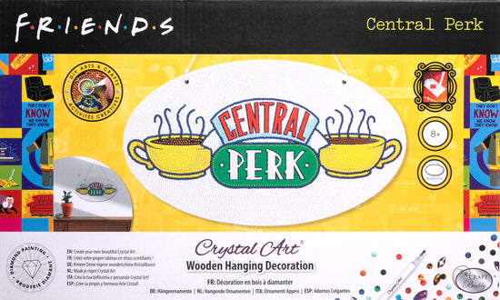 friends central perk crystal art sign 1