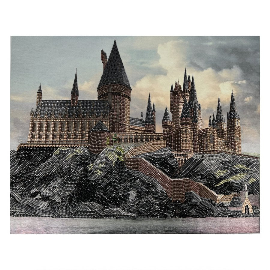 "Hogwarts Castle" Harry Potter Crystal Art Canvas Kit 40x50cm