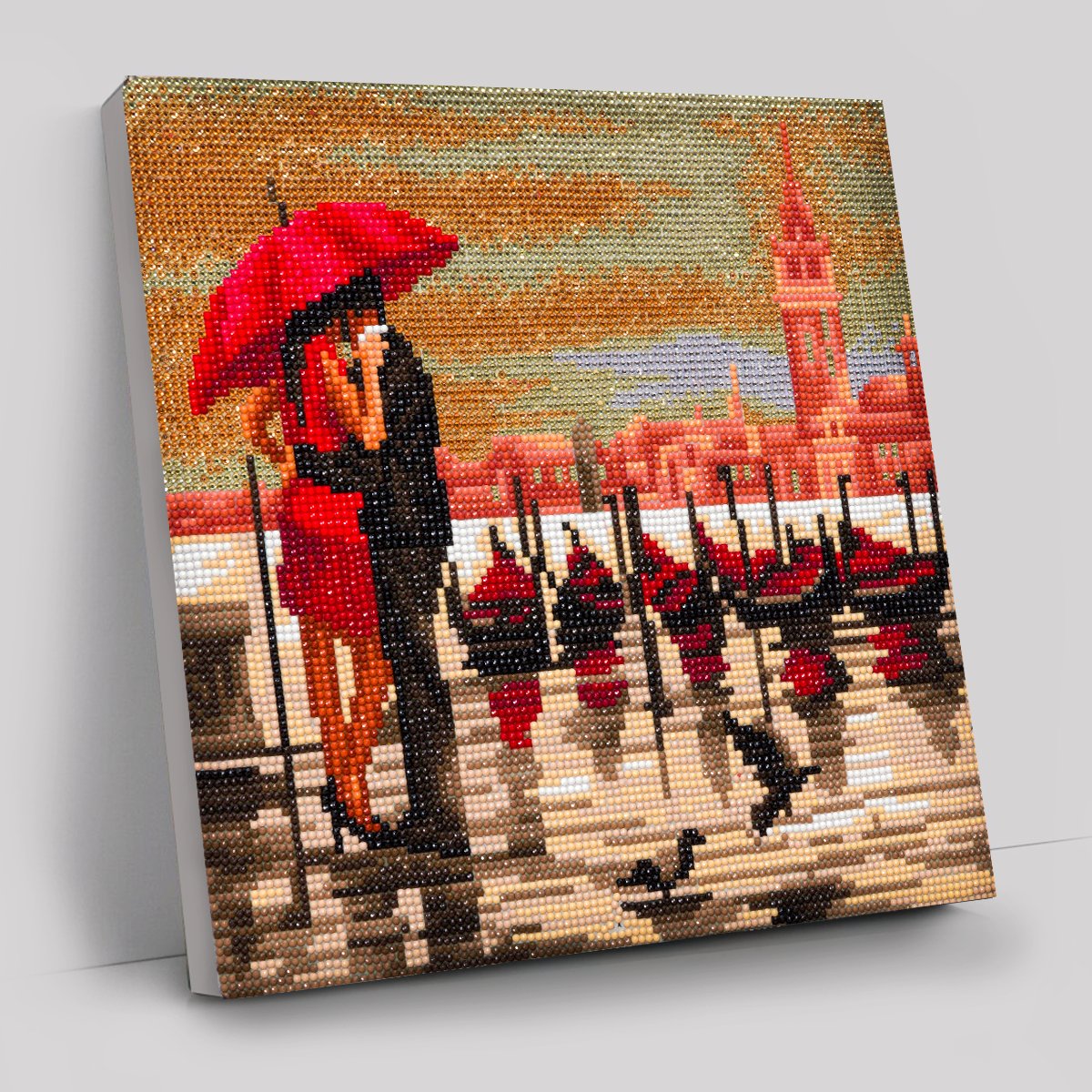 "Meet Me In Venice" Crystal Art Kit 30x30cm