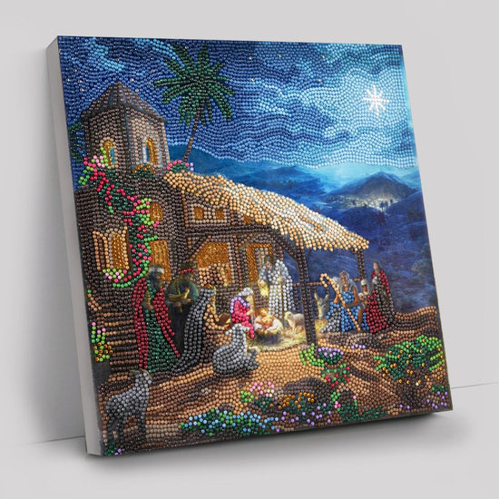 nativity scene thomas kinkade