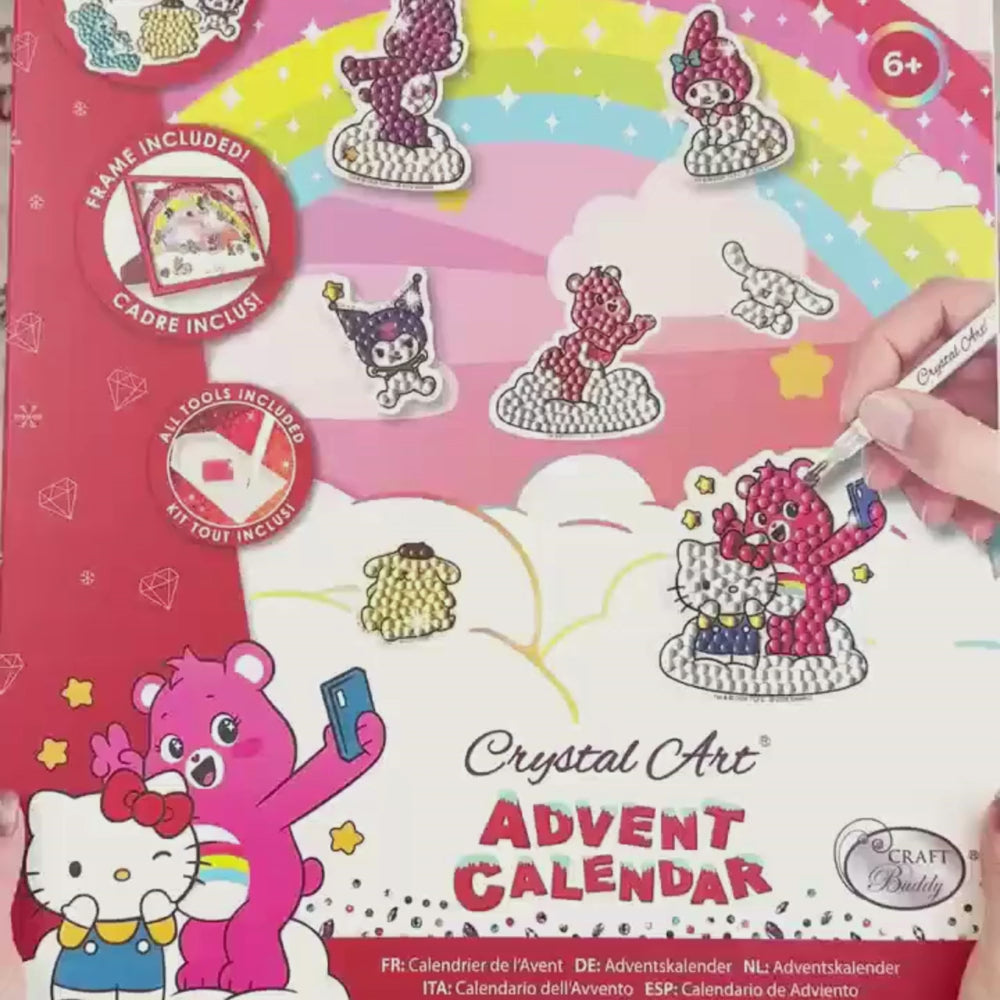 Hello Kitty x Care Bears diamond ar advent calendar