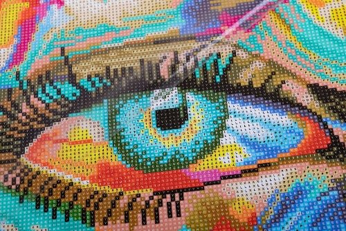 Creative Eye Close-up Undone