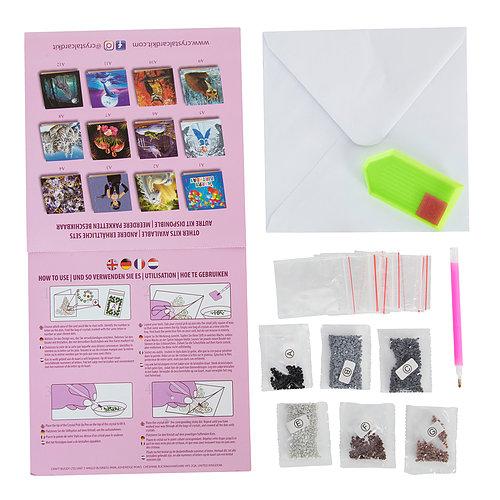 "Sunshine Unicorn" Crystal Card Kit