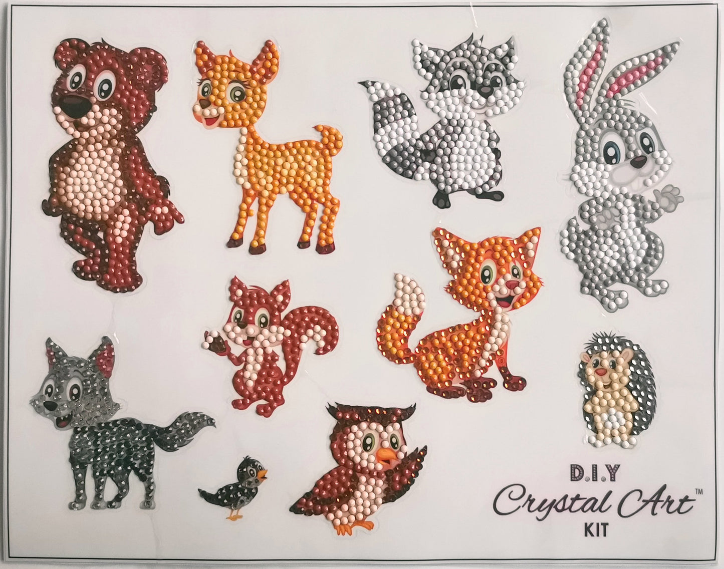 "Forest Animals" Sticker Set of 10