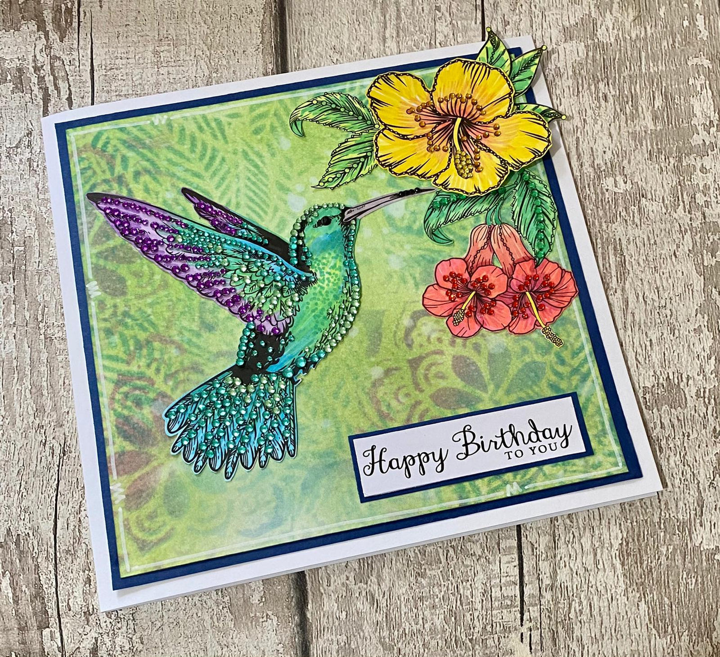 CBD45: Craft Buddy Gem It! ‘Heavenly Hummingbird’ Speciality Cutting Dies