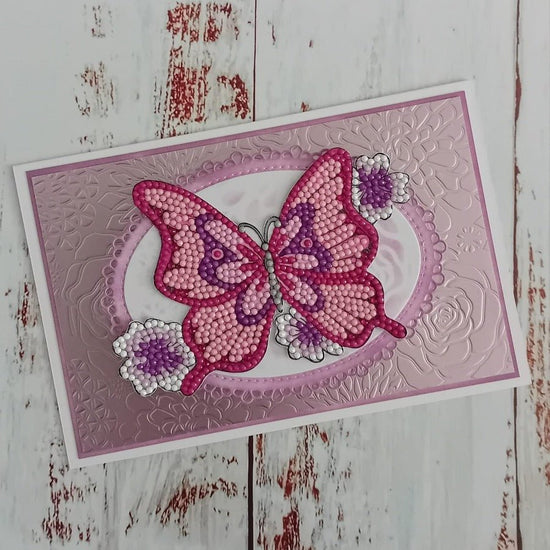 Crystal Art A6 Stamp Set - Decadent Butterfly