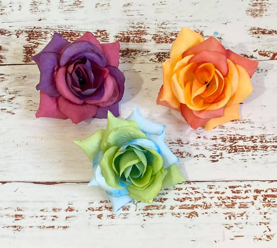 "Rainbow Roses" Forever Flowerz Makes approx 60 Flowers