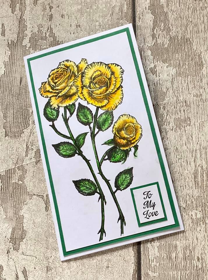 Forever Flowerz: Royal Roses A6 Stamp Set