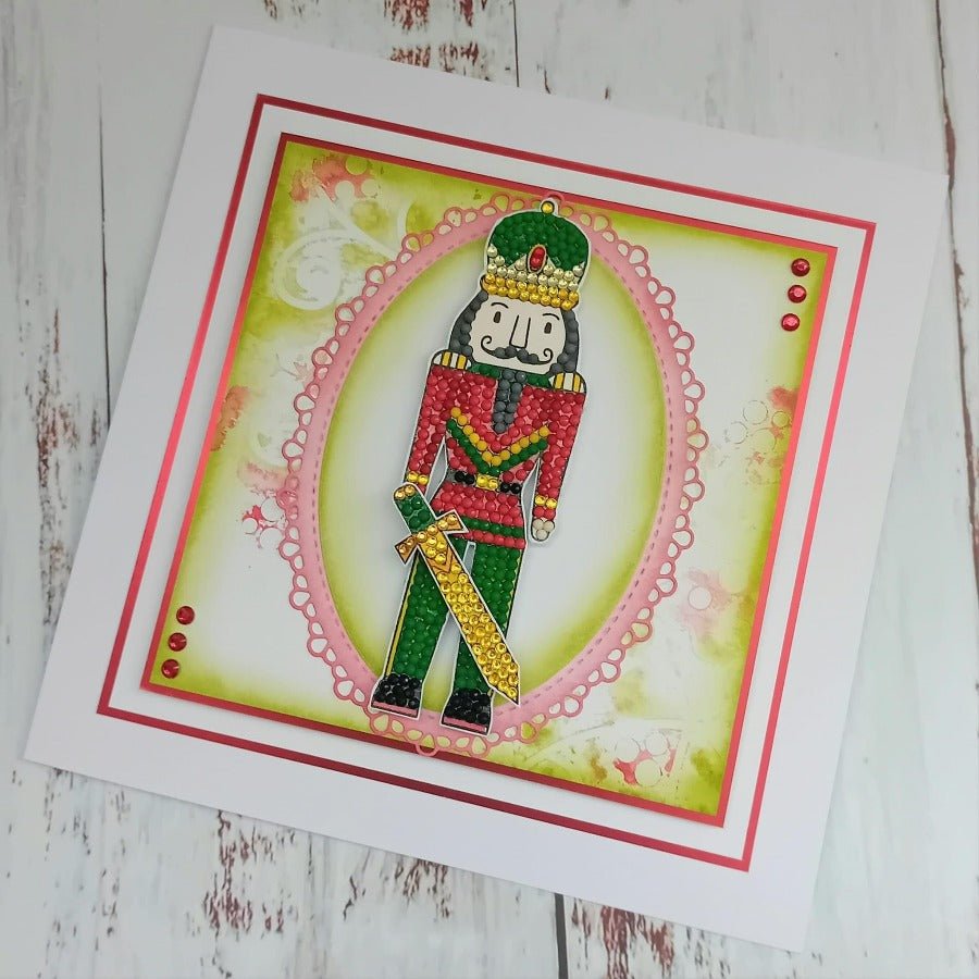 Crystal Art A6 Stamp Set - Nutcracker Soldier Sample 1