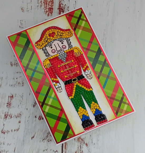 Crystal Art A6 Stamp Set - Nutcracker Bandsman 