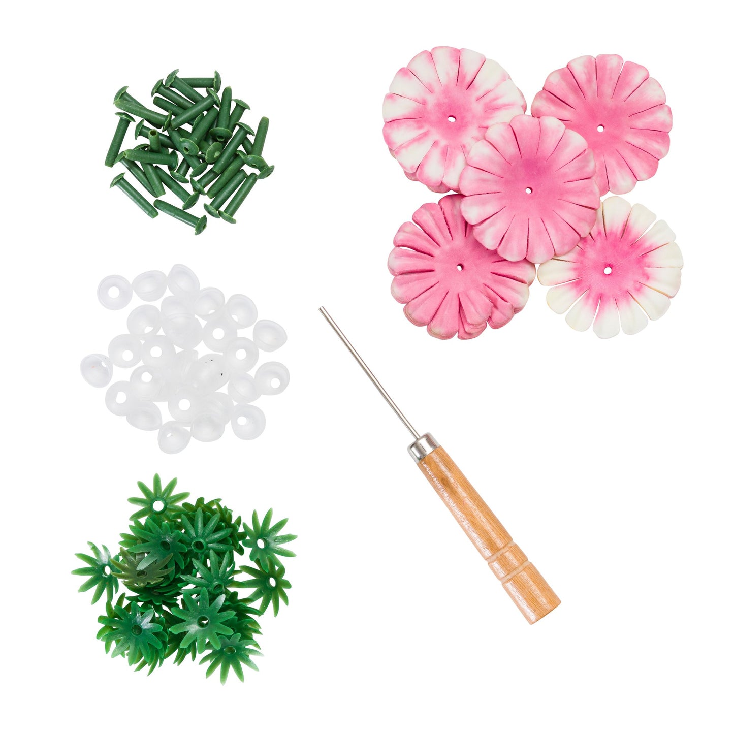 Flower Making Kit - Cute Camellias - PINK