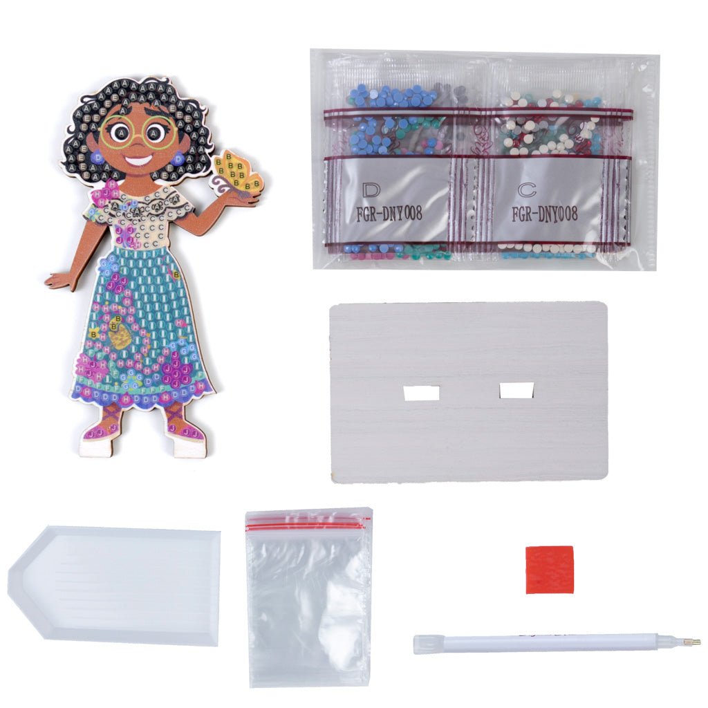 "Mirabel Encanto" Crystal Art Buddy Disney Series 1 - Contents