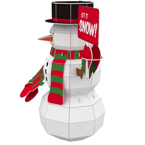 "Snowman" 3D Puzzle Kit