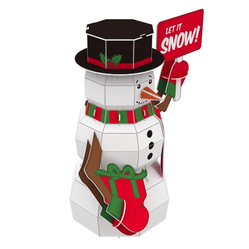 "Snowman" 3D Puzzle Kit