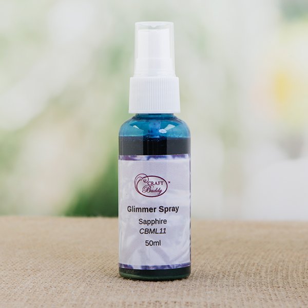 Craft Buddy Glimmer Spray 50ml - INDIVIDUAL OPTIONS AVAILABLE