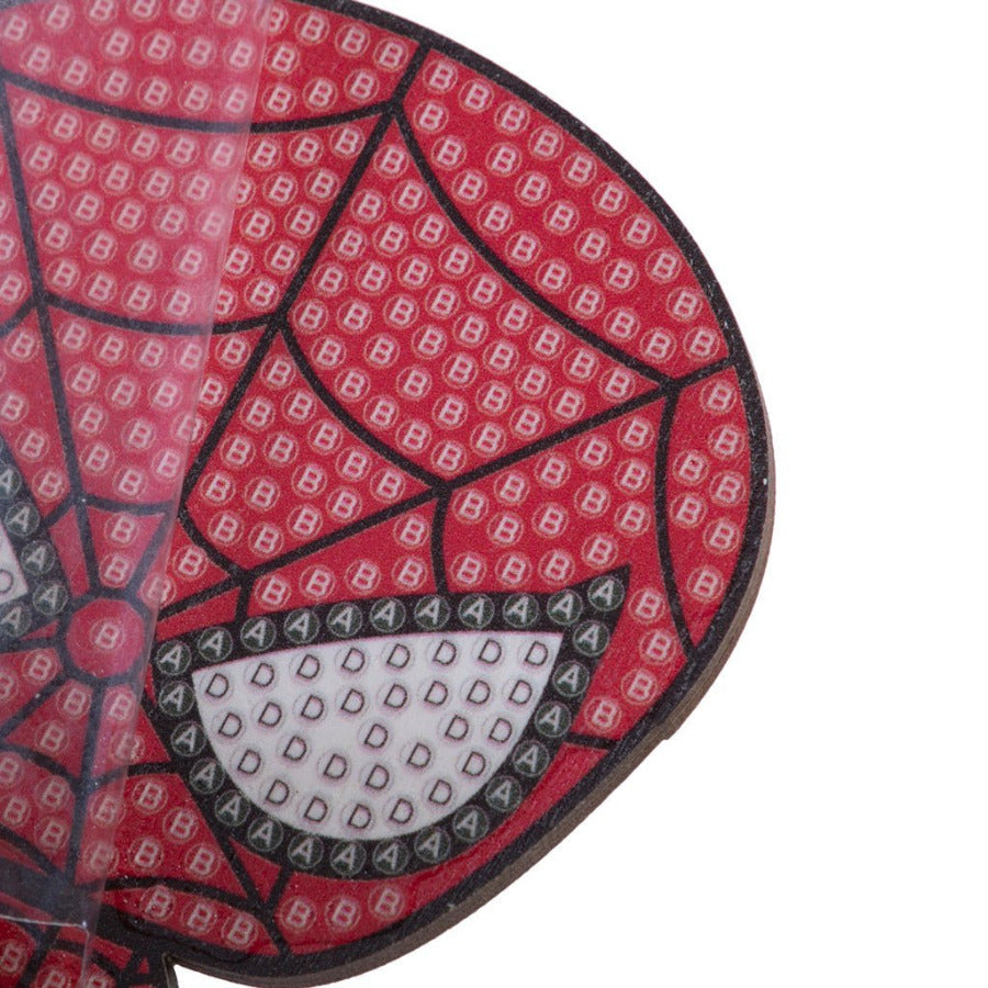 Spiderman Diamond Art Buddies Kit Before