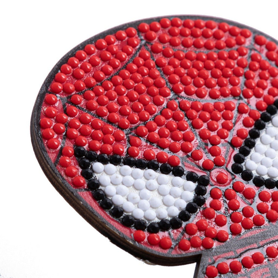 Spiderman Diamond Art Buddies Kit Close Up