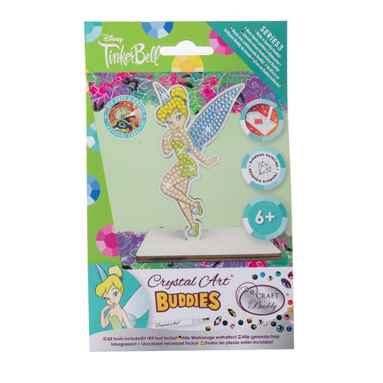 "Tinkerbell" Crystal Art Buddies Disney Series 3 Front Packaging