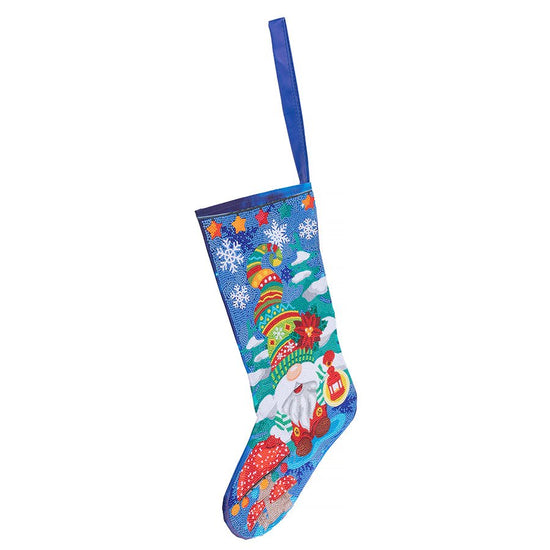 "A Gonky Christmas" Crystal Art Christmas Stocking side