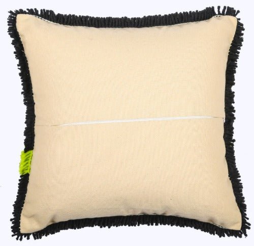 Craft Buddy Latch Hook Cushion Kit 45cm Poinsettia - Back View