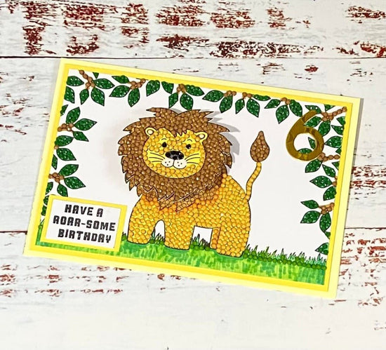 Craft Buddy King of the Jungle A6 Premium Stamp Set